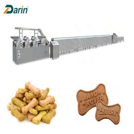 एसएस बिस्किट प्रसंस्करण मशीन, विभिन्न प्रकार के आकार के लिए पालतू खाद्य विनिर्माण लाइन